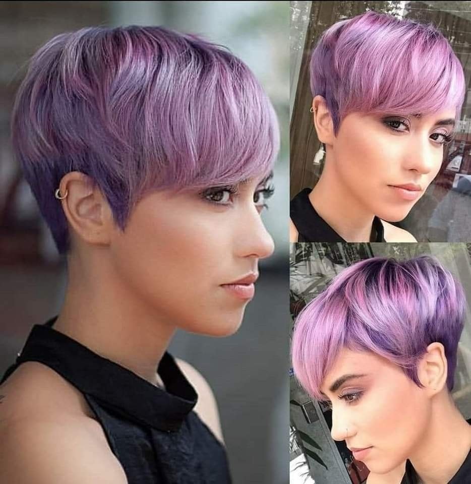 Lassen Sie sich von diesen 18 kurzen Frisuren in Pastellfarben überzeugen!!3