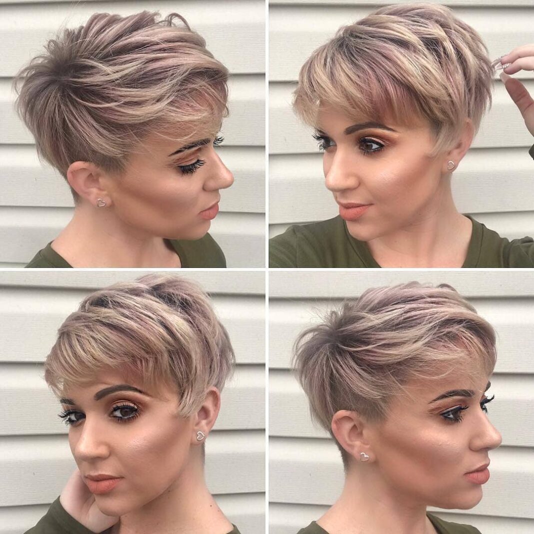 Fransen mit einem Undercut