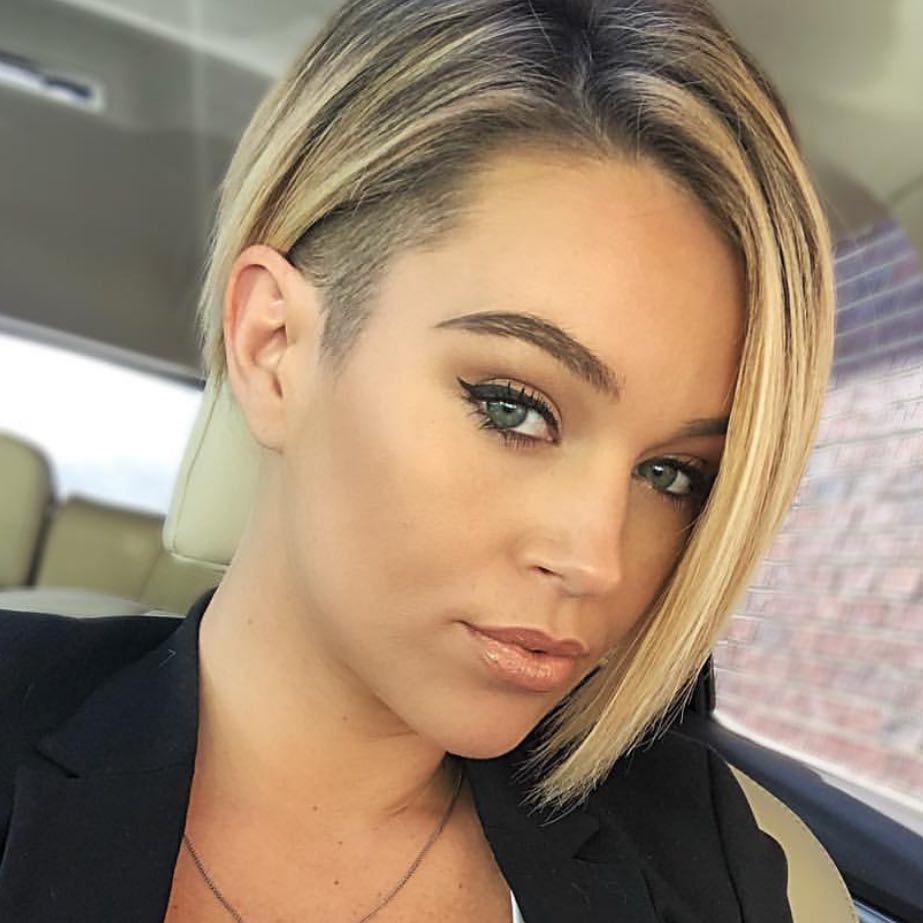 Der kurze Bob mit Pony