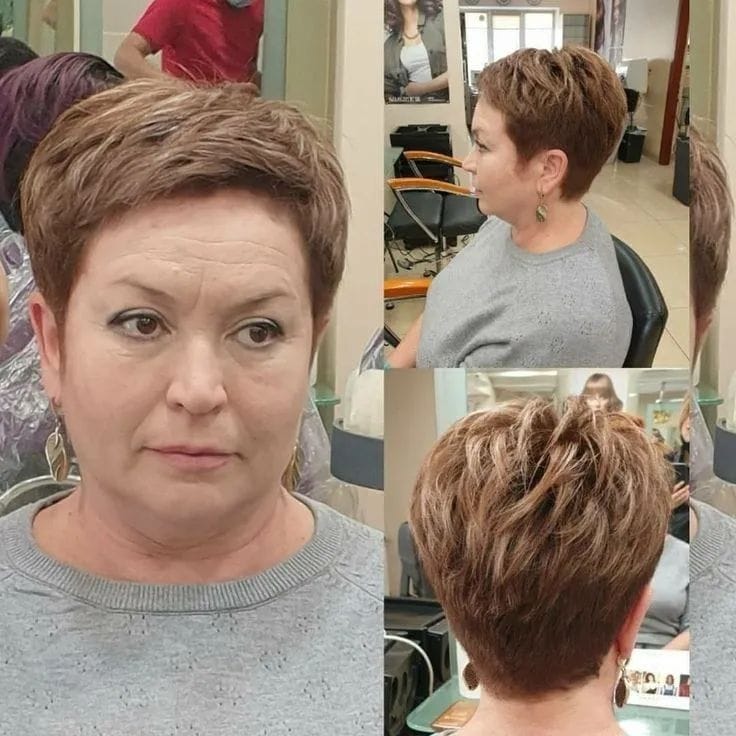 Achte auf die Haarstruktur