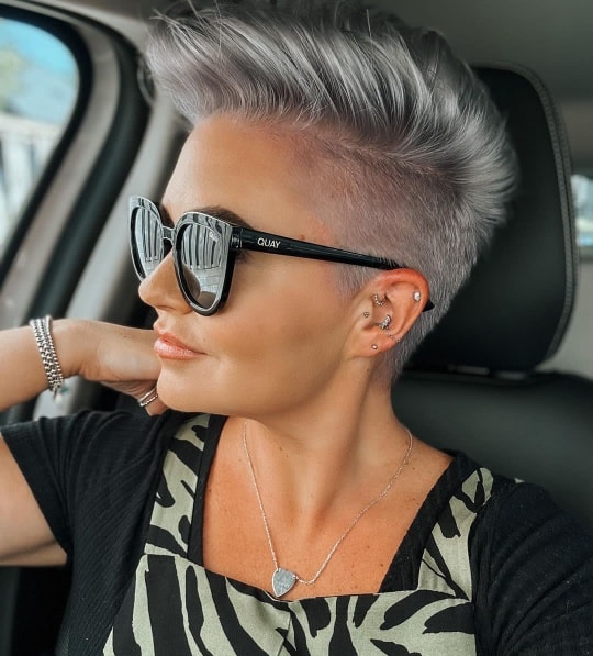 Pixie Cuts mit Undercut