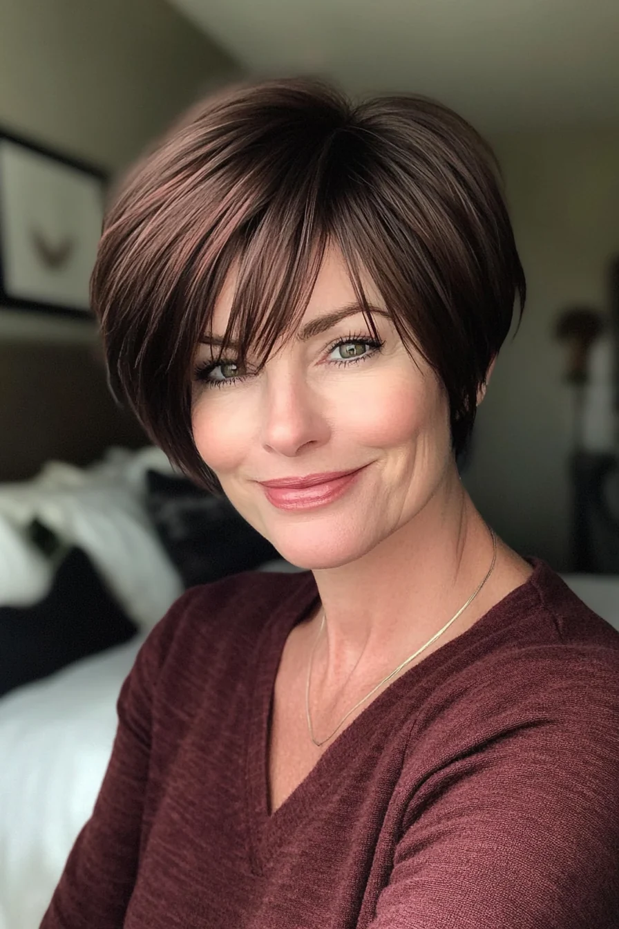 Bob Fangen Sie Die Neuesten Trends Mit Haar-Stil