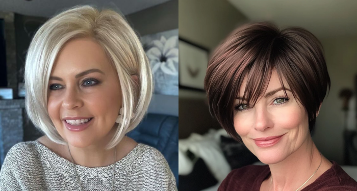 Bob Fangen Sie Die Neuesten Trends Mit Haar-Stil