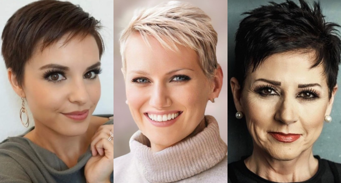 Sehr kurz und cool! Dieser schicke kurze Look ist wirklich hübsch!