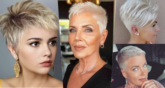 Kurze blonde Haarideen für platinblonde Sexbomben im Jahr 2025