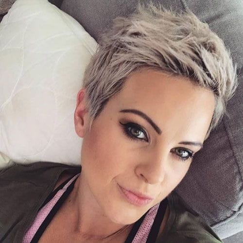 kurze Haare
