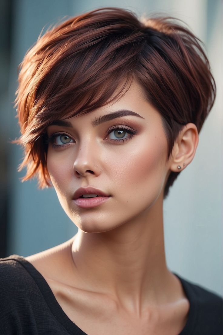 Frech Frisuren Bob Kurz Stufig Hinten