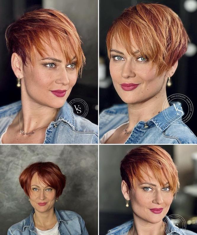 Farbideen für Kurzhaarfrisuren