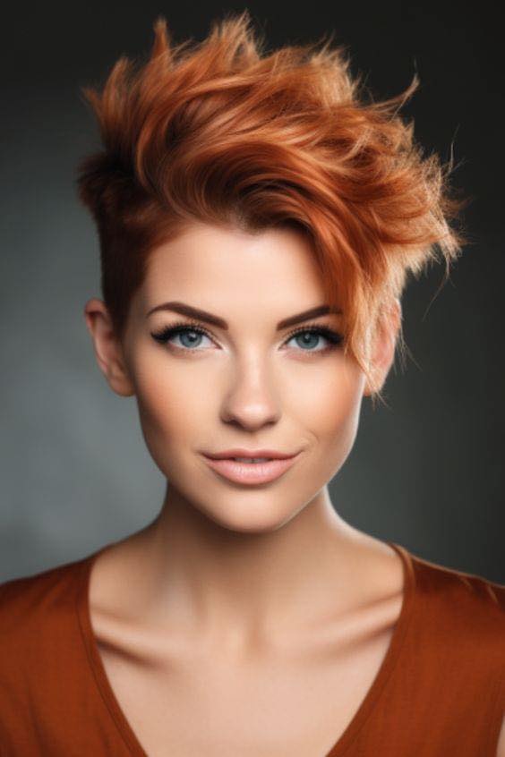 Farbideen für Kurzhaarfrisuren