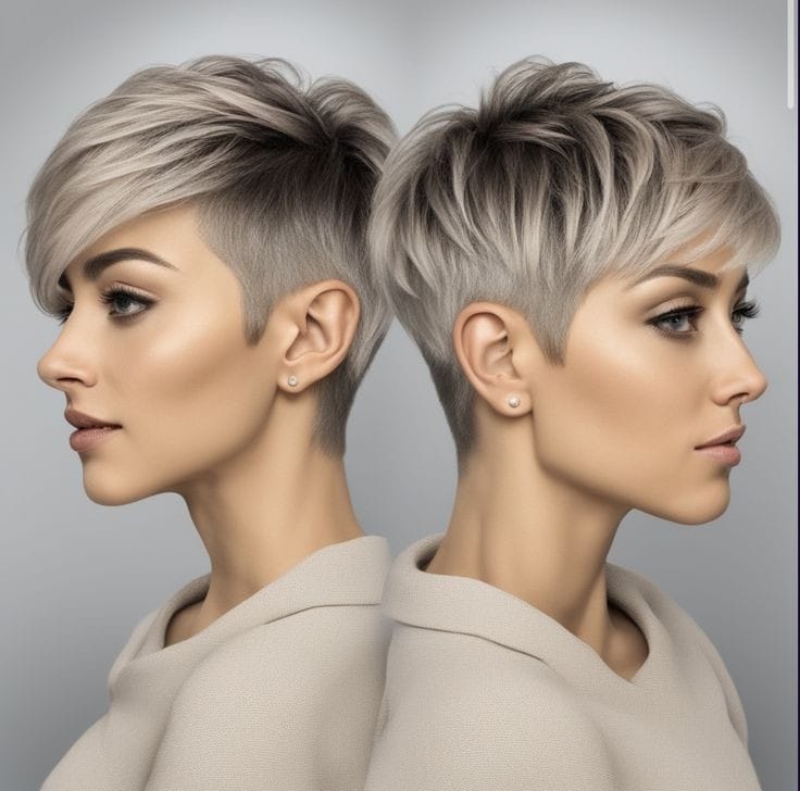 Trend 2: Der freche Undercut erhält ein feminines Makeover!