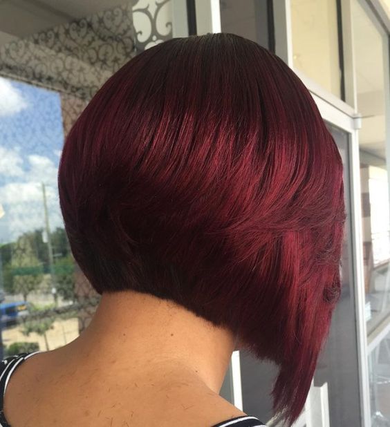 Freche Kurzhaarfrisuren Rot