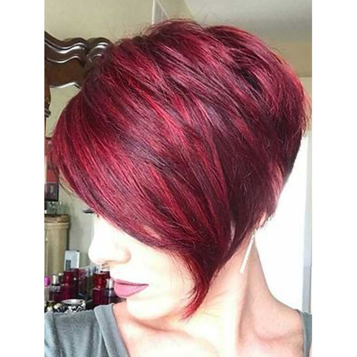 So behältst du den Glanz: Pflege für Kurzhaarfrisuren und rote Haarfarbe!