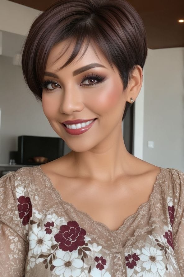 Bob-Frisur!! Haare wachsen immer nach; Auch Sie können mutig und bereit sein, es zu versuchen