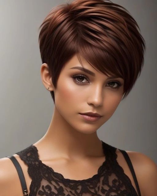 Rotbraune Farbe für Damen jeden Alters