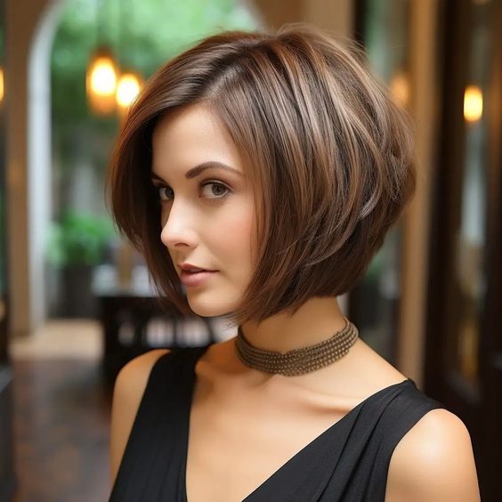 Freche Fransig Bob Frisuren Kurz Stufig