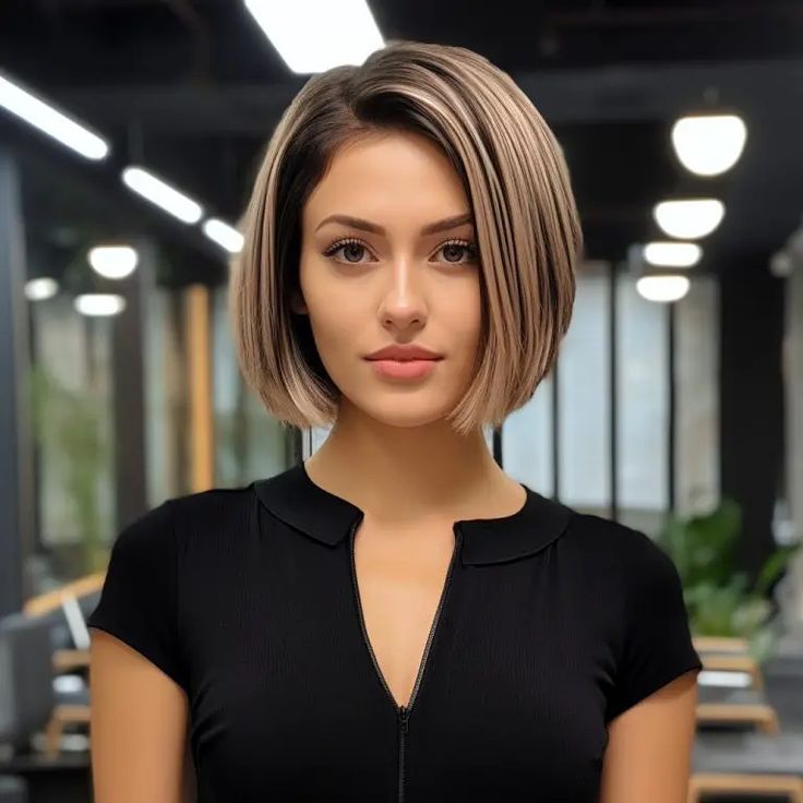 Freche Fransig Bob Frisuren Kurz Stufig
