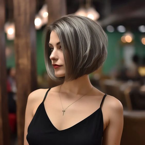 Freche Fransig Bob Frisuren Kurz Stufig