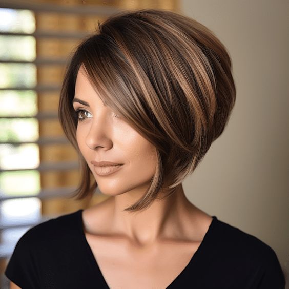 Freche Fransig Bob Frisuren Kurz Stufig