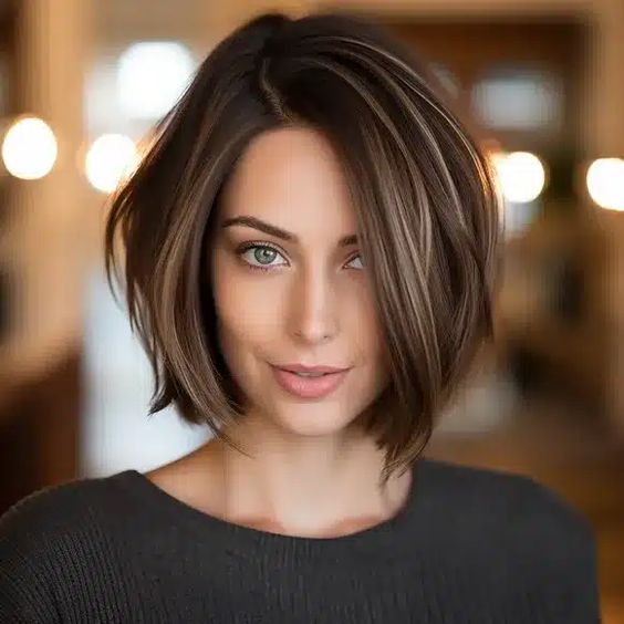 Freche Fransig Bob Frisuren Kurz Stufig