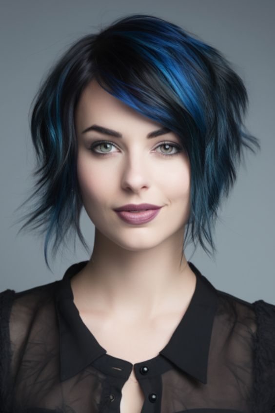 Freche Fransig Bob Frisuren Kurz Stufig