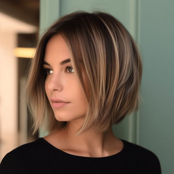 Freche Fransig Bob Frisuren Kurz Stufig
