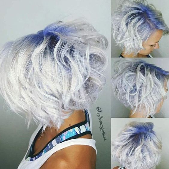 Strahlendes Weiß mit Pfiff: Die besten Möglichkeiten, weiße Haare durch Strähnchen zu verschönern.