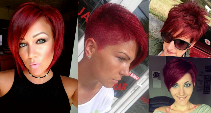 Rot und kurz: Die heißesten Frisuren für einen trendigen Look!