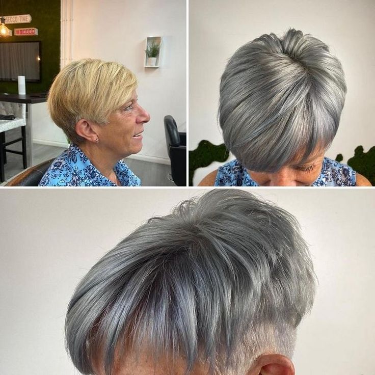 Silber Grau Haarefarbe: Der perfekte Look für reife Frauen