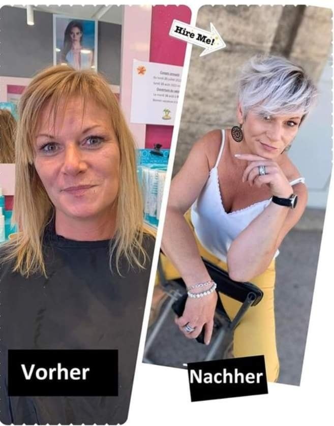 Was denken Sie über diese Haartransformation?