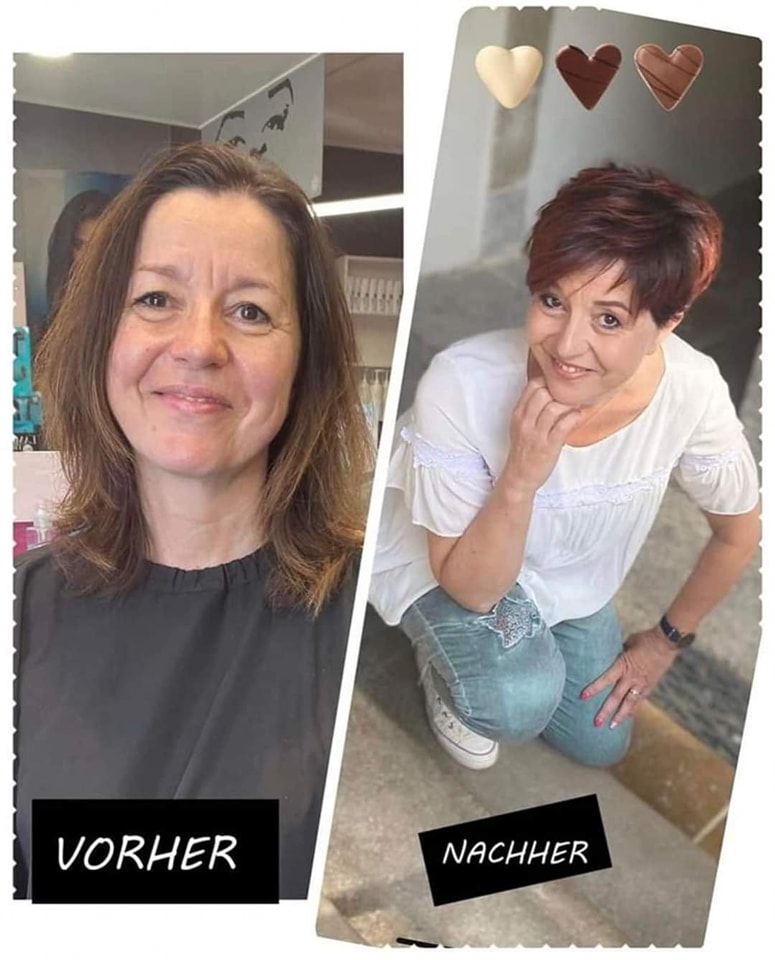 Was denken Sie über diese Haartransformation?