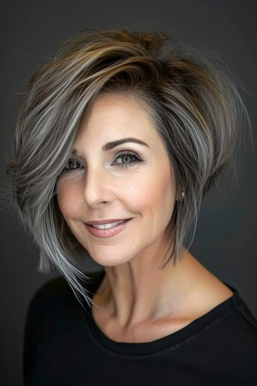 Du denkst, feines Haar ist langweilig? Denk nochmal! Entdecke kurze asymmetrische Frisuren, die deinem Haar Volumen und Charakter verleihen!