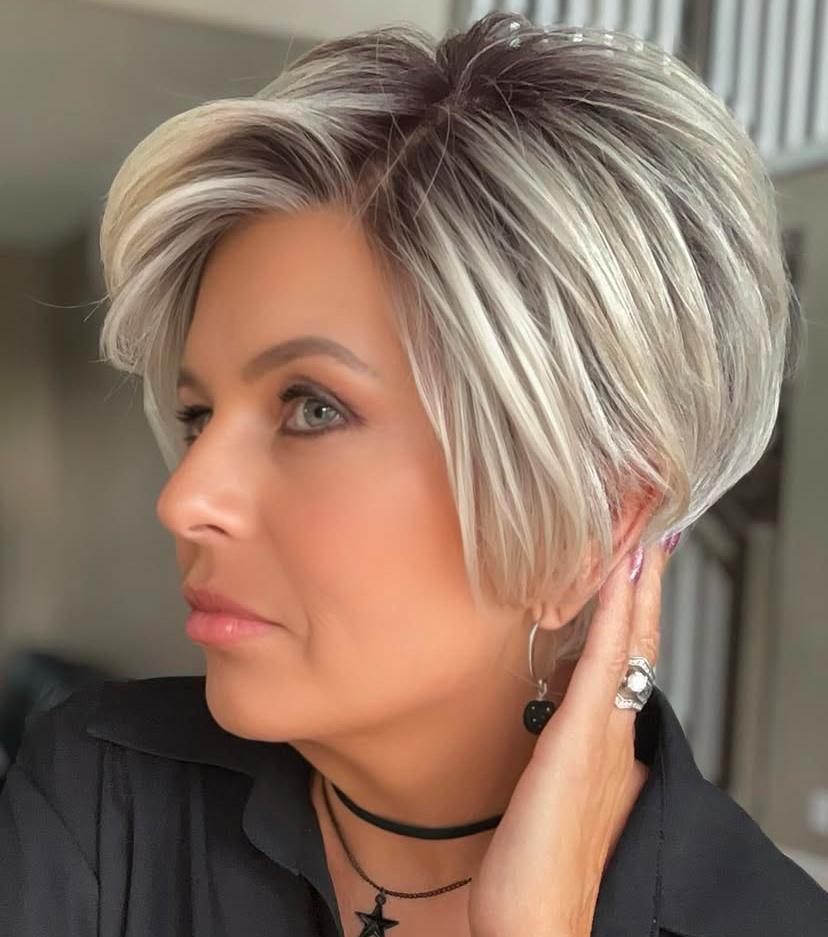 Frisuren Mittellang Stufig Fransig Ab 50