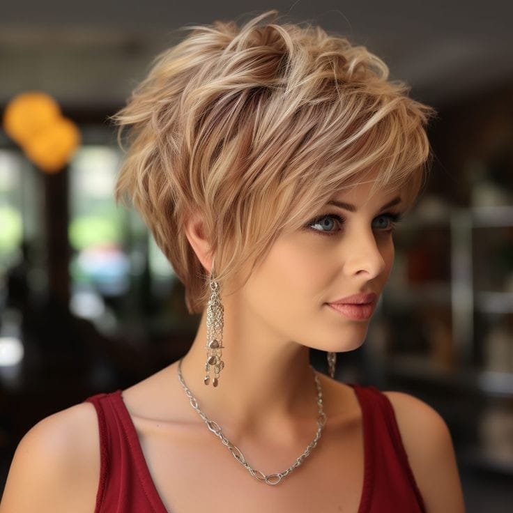 Mutige Eleganz: 25 kurze asymmetrische Styles für Frauen