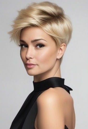 Mutige Eleganz: 25 kurze asymmetrische Styles für Frauen