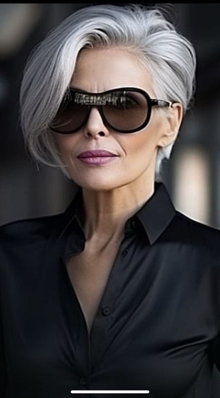 Mutige Eleganz: 25 kurze asymmetrische Styles für Frauen