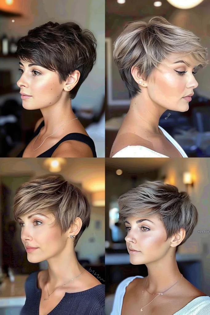 Die heißesten Kurzhaarfrisuren mit langem Deckhaar!