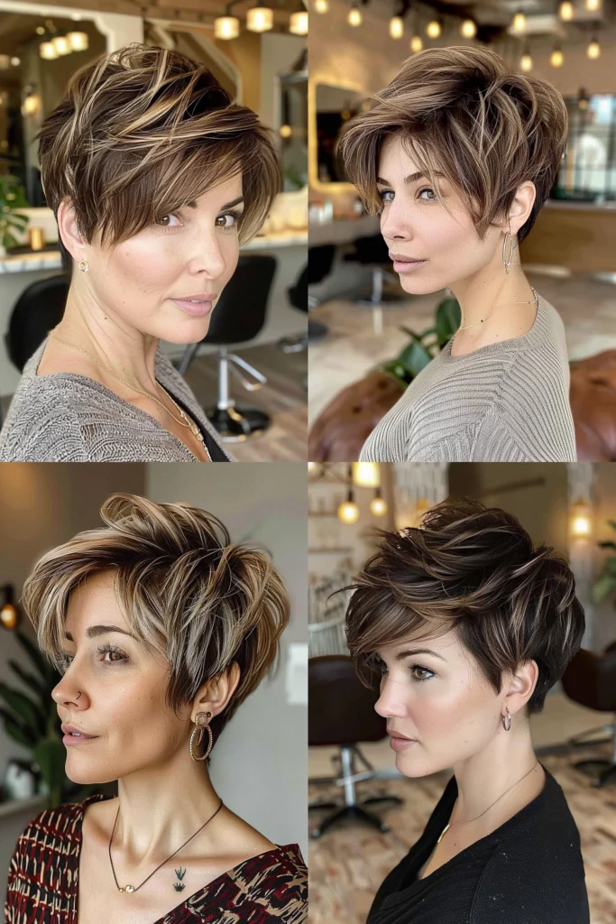 Die heißesten Kurzhaarfrisuren mit langem Deckhaar!