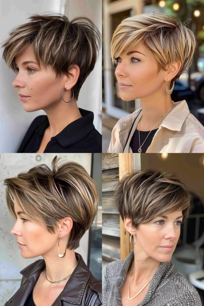 Die heißesten Kurzhaarfrisuren mit langem Deckhaar!