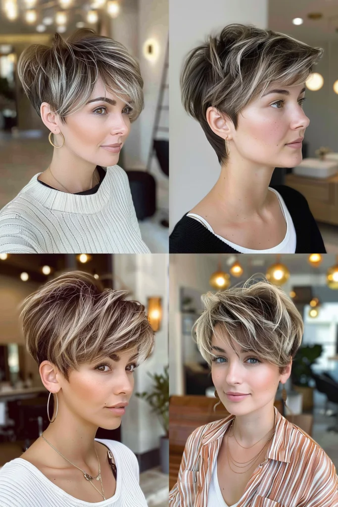Die heißesten Kurzhaarfrisuren mit langem Deckhaar!