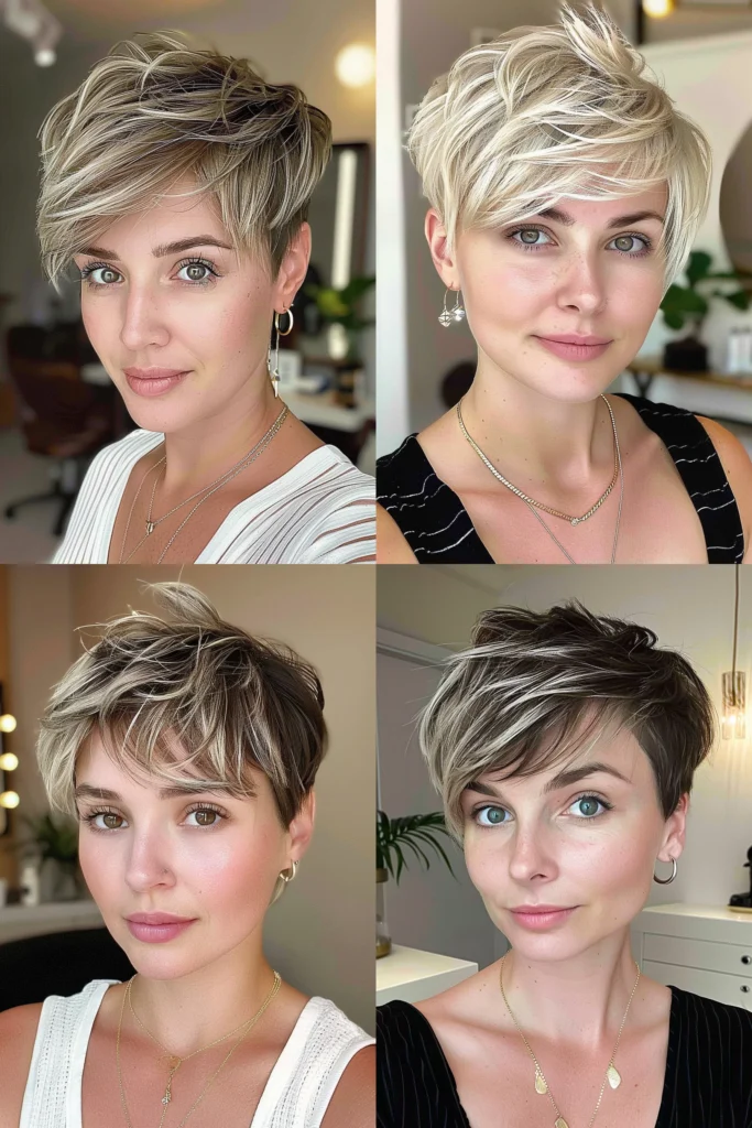 Die heißesten Kurzhaarfrisuren mit langem Deckhaar!