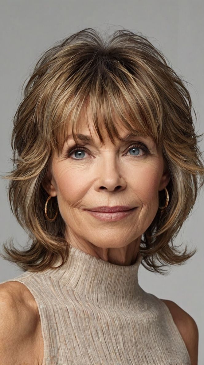 Welche Haarlänge mit 60? Dein stylischer Guide zu tollen Frisuren