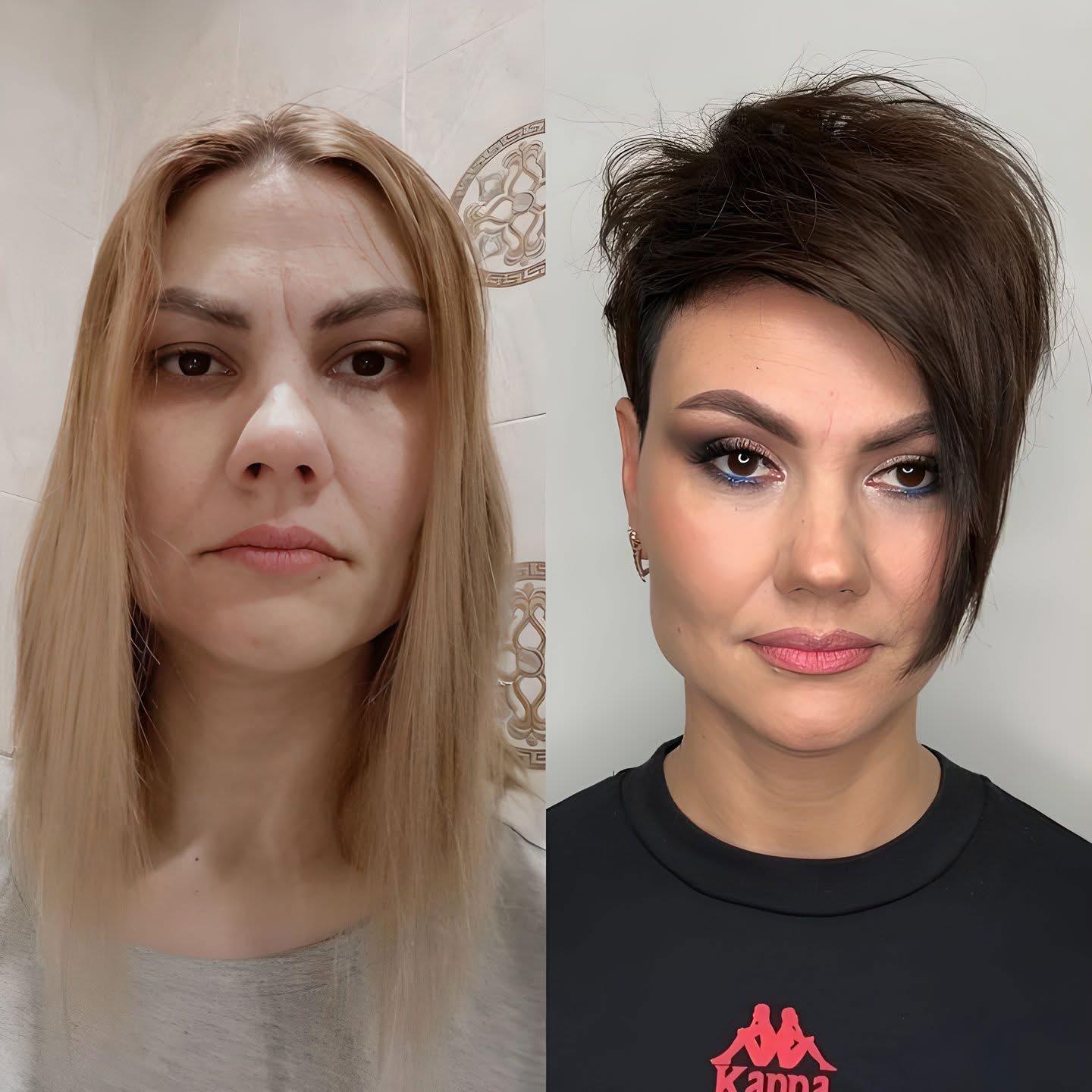 2025 wirst du frecher, wilder und sexy: 10 Pixie-Schnitte für mutige Frauen! Der femininer Pixie mit Seitenwelle