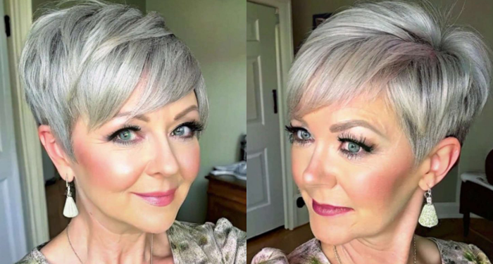 5 perfekte Pixie-Cuts für Frauen mit grauem oder silbernem Haar