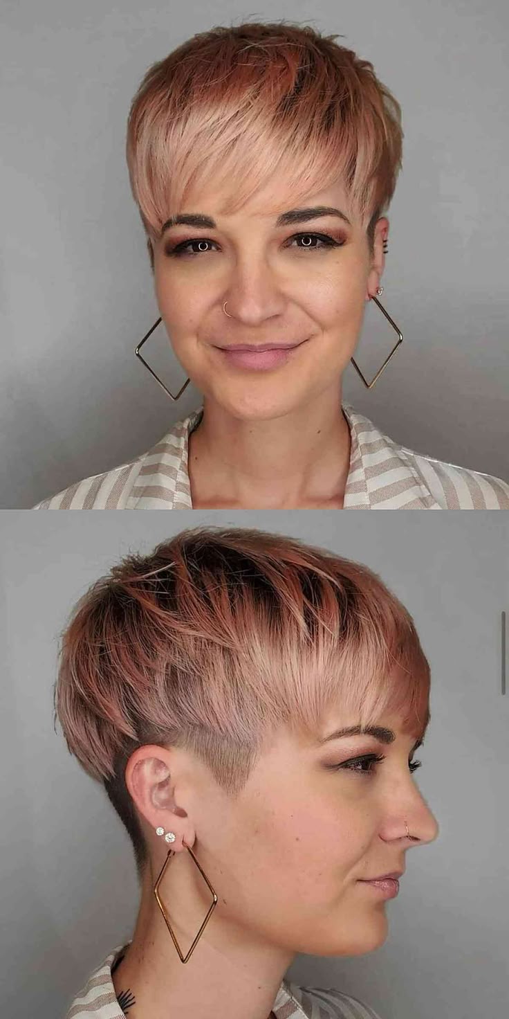 Der freche Undercut-Pixie