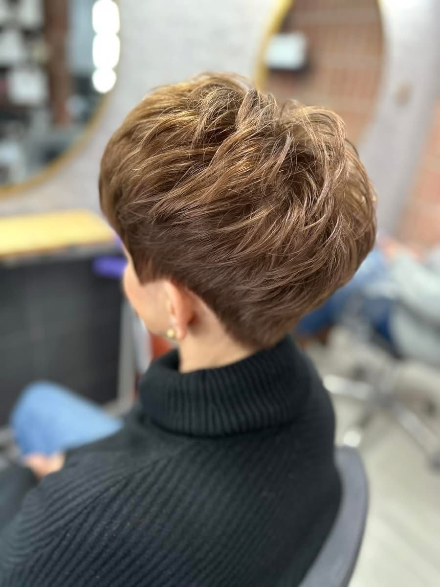 Der Soft Pixie mit sanften Stufen