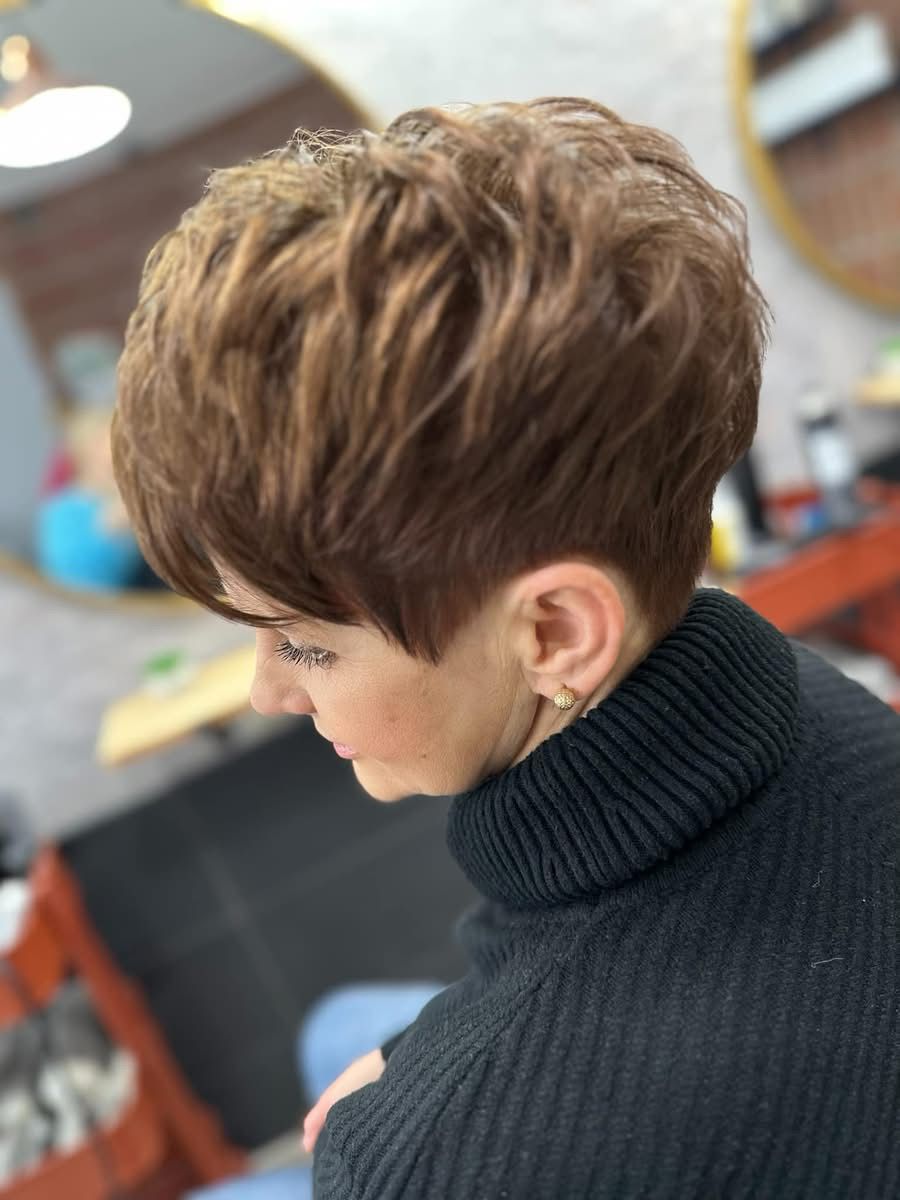 Der Soft Pixie mit sanften Stufen