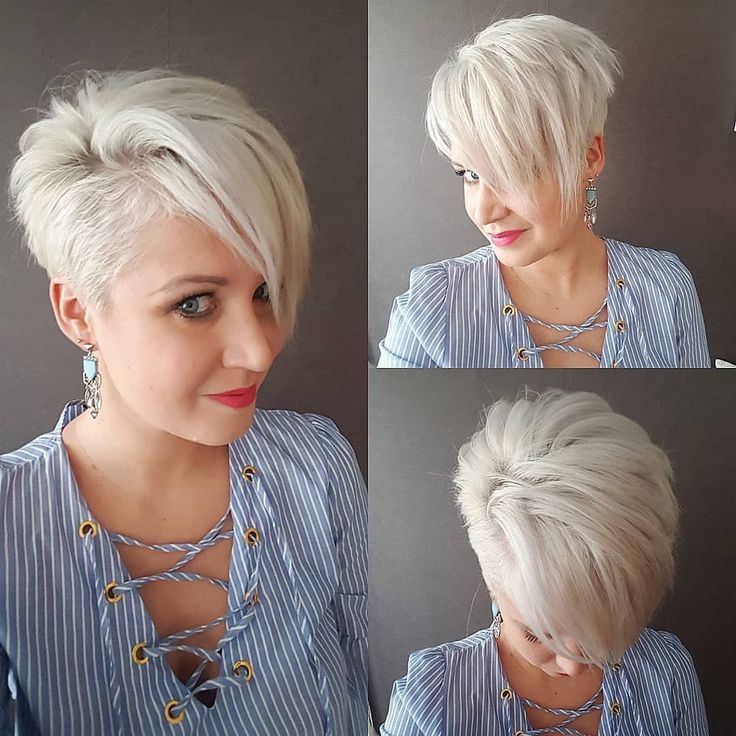 Der Pixie mit langem Pony