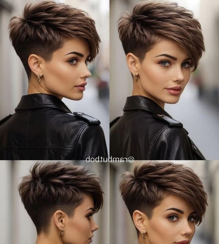 Die 11 heißesten Pixie-Cuts für Frauen, die ihren Look komplett verändern wollen! Der asymmetrische Pixie: Mut zur Ungleichheit!