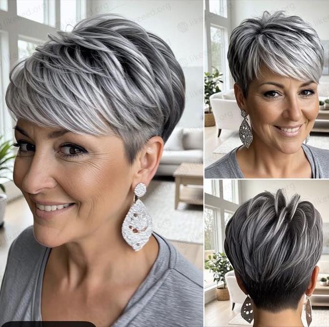 Pixie-Frisuren ab 50