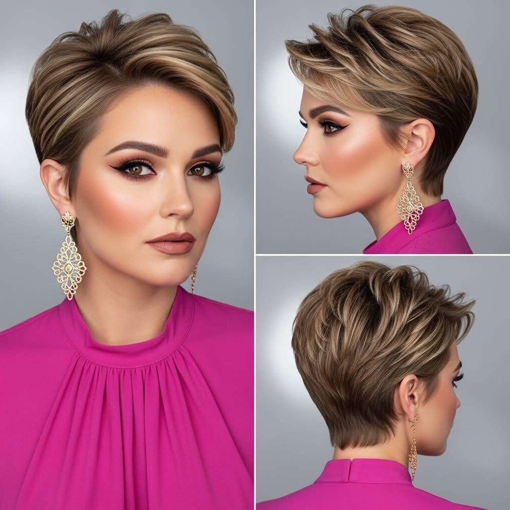 Pixie-Frisuren ab 50